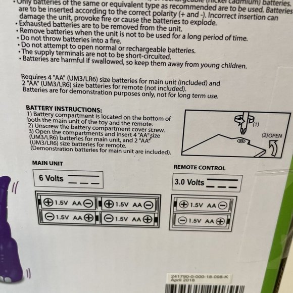 Dinasaur The Learning Journey Colors & Shapes Dancing Dino Kids Toys Purple - Picture 12 of 14